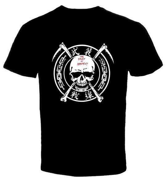 

crows zero - the front of armament skull t shirt sport hooded sweatshirt hoodie