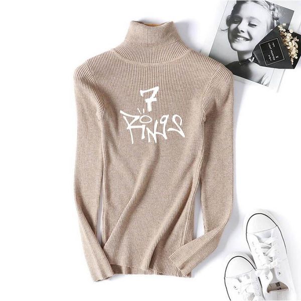 

spring slim turtleneck sweater for women bow-knit sweater for women fall short pullovers basic bottom, White;black