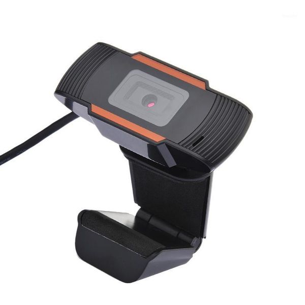 

rotatable 2.0 hd webcam pc digital usb camera video recording 720p hd with microphone1