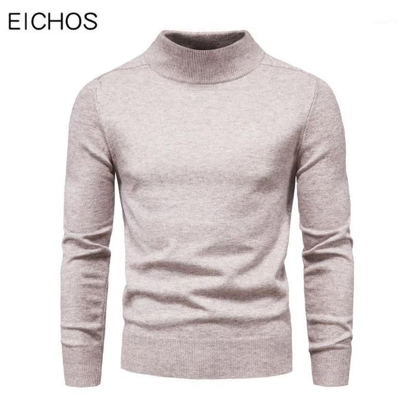 

winter men sweaters warm half turtleneck slim fit solid knitted sweater male casual pullovers fashion knitwear pull homme1, White;black