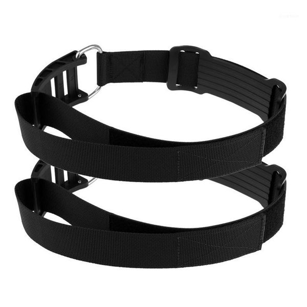 

2pcs scuba diving tank cylinder strap weight webbing belt with buckle black1