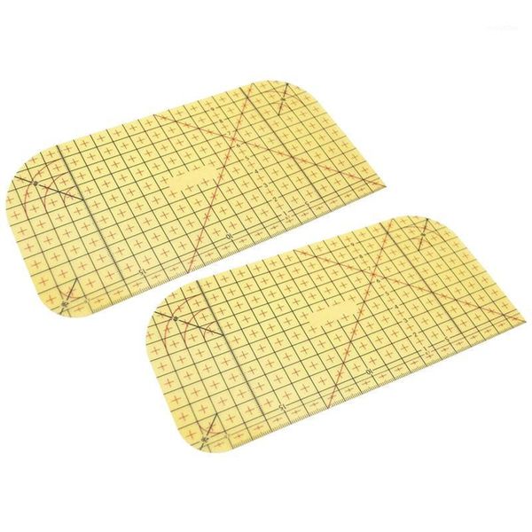 

2pcs ironing ruler for quilting patchwork measuring tool control ruler sewing tools knitting accessories for sewing1, Black