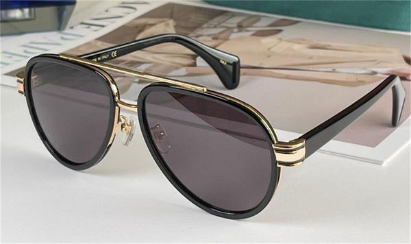 

new fashion design sunglasses 0447s pilot frame classic simple and popular style summer outdoor uv400 protective glasses quality, White;black