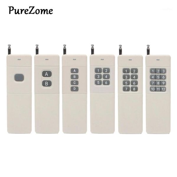 

3000m long range high power 1/2/4/6/8/12ch rf remote control transmitter 433 mhz1