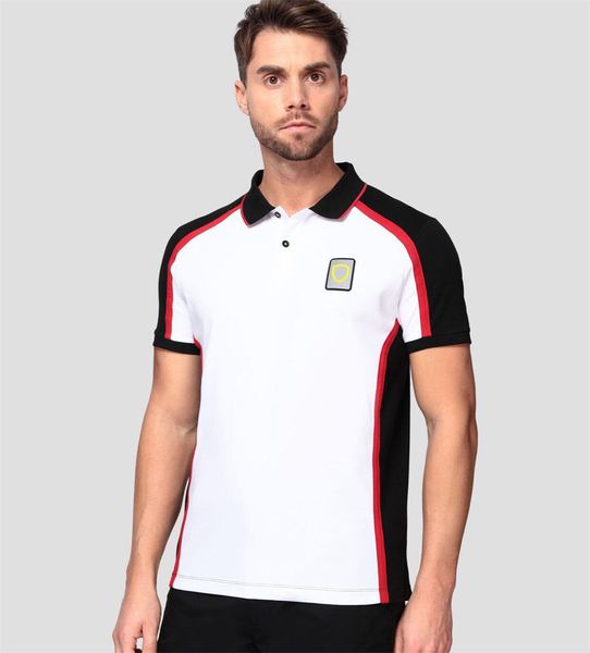 

f1 shirt t-shirt racing suit polo shirt team uniform 2021 formula one team uniform overalls lapel t-shirt
