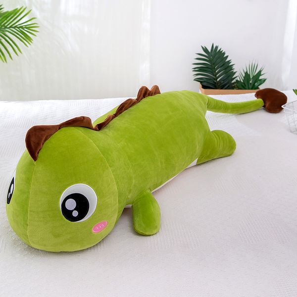 

new big size long lovely dinosaur plush toy soft cartoon animal doll stuffed boyfriend sleeping pillow kid girl birthday gift