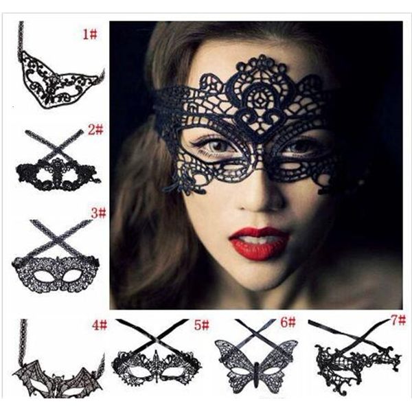 

hollow mask mask lace black fashion lady eye mask masquerade party fancy masks halloween venetian mardi party costume bc