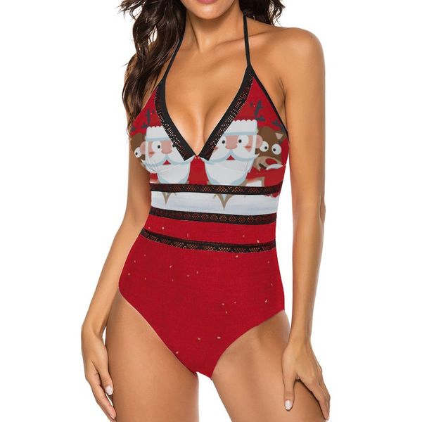 

new 2021 mesh spring one piece plus size swimwear bathing suit cute swimsuit women vpgb, White;black