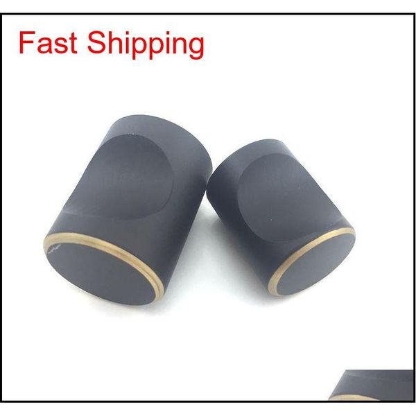 

black kitchen cabinet knobs solid brass modern furniture drawer handles pulls single hole dresser knobs cupboar qylvow toys2010