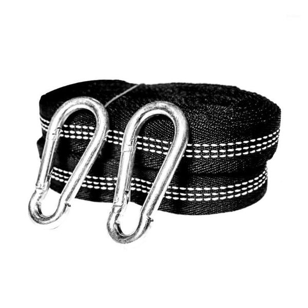 

2pcs rope belt 3m/9.84ft tree hanging hammock high strength safety straps1