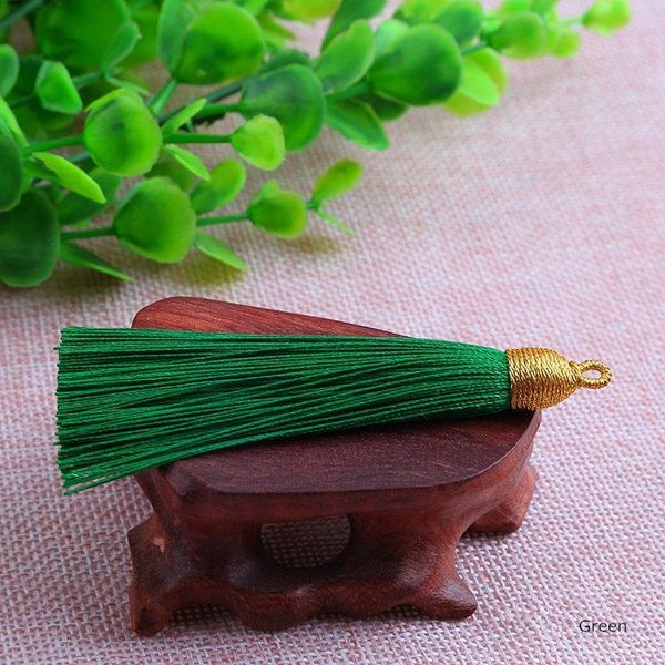 

5pc chinese style gold wire ring tassel fringe diy craft supplies curtain garment sewing crafts accessories decorative pendant h jllzkq