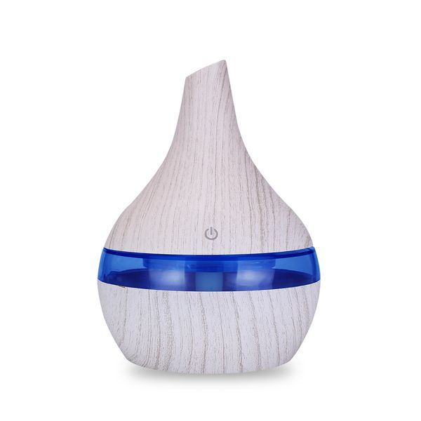 

kbaybo 300ml usb air humidifier mini air purifier electric humidifier white wood grain ultrasonic aromatherapy diffuser