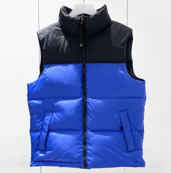 

new stylish design mens down vests stand collar sleeveless parkas sport style mens casual vest coat mens clothing asian size xs-2xl option, Black;white