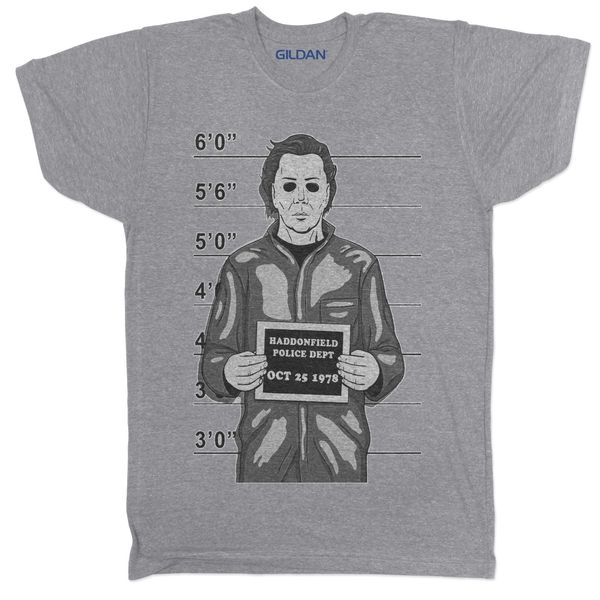 

summer michael myers halloween horror movie film 90s retro classic grey custom made sport hooded sweatshirt hoodie men t shirt