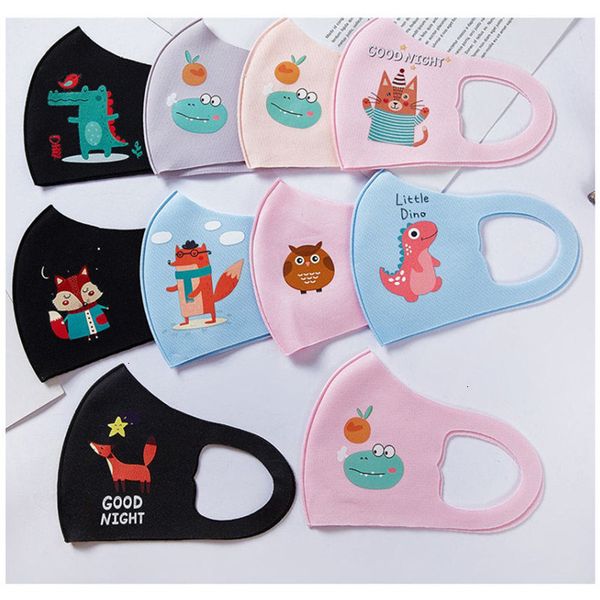 

children face mouth mask dustproof fashion design washable reusable kids protective masks mk62