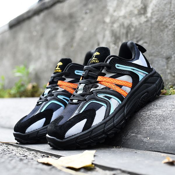 

us 10 eur 44 new treeperi chunky 10 men women black silver running shoes trainers for women men outdoor sports sneakers