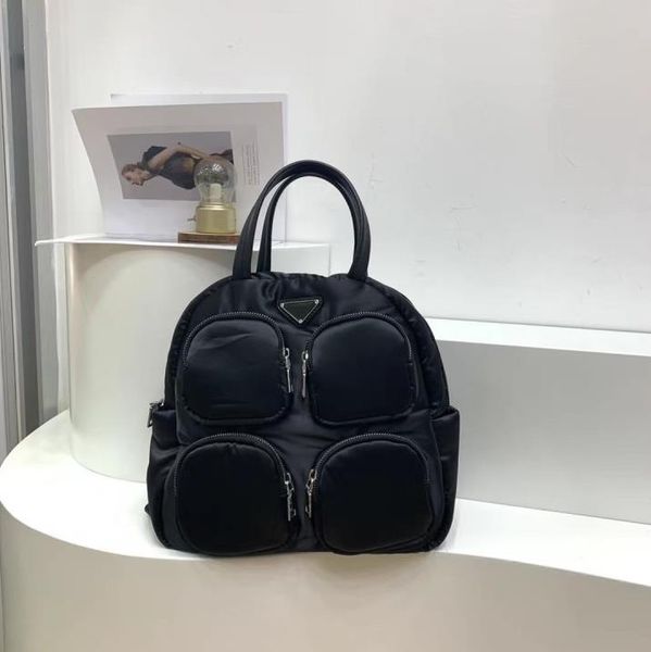 

fashion women's bag silk satin niche design backpack