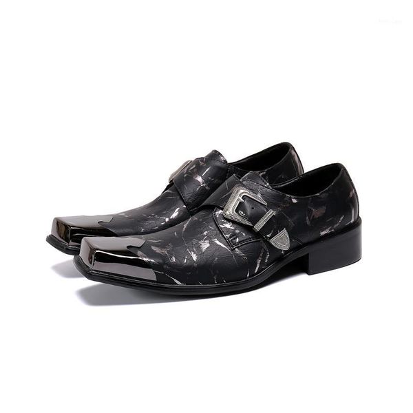 

italian shoes men leather alligator shoes for men crocodile skin square toe loafers mens formal low heel pluse size47 male1, Black