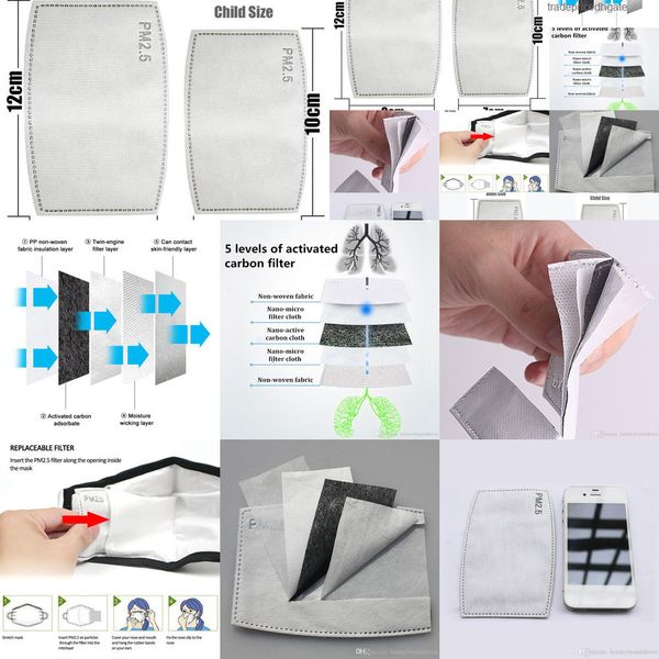 

anti kids carbon dhl child paper pm2.5 insert protective filter for diy f w1uc
