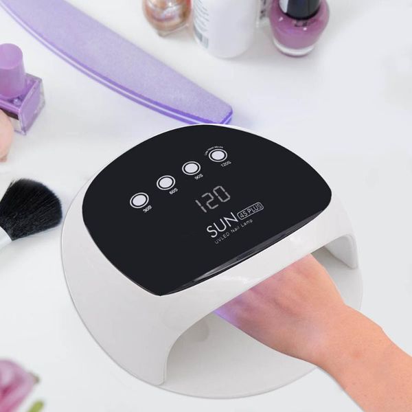 

nail art kits uv led lamp manicure timer 52w nails dryer drying gel varnish for household loving accessory