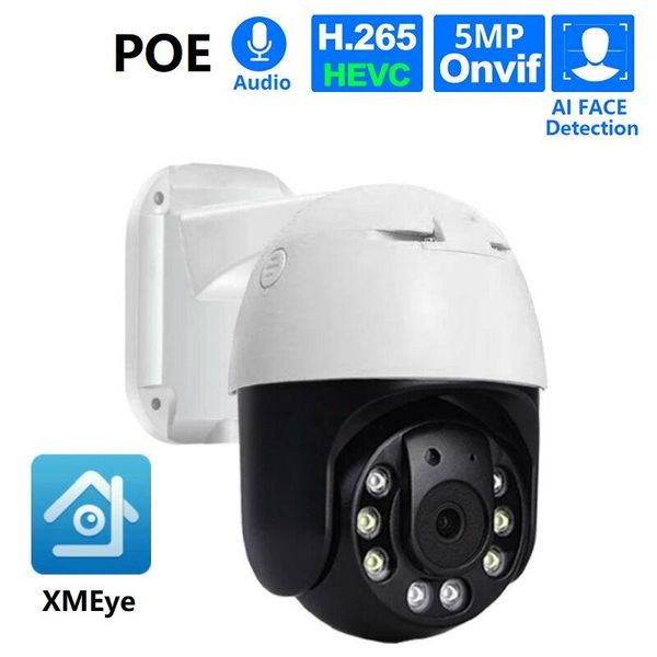 

cameras h.265 3mp 5mp poe ptz ip camera cctv onvif for nvr system waterproof outdoor xmeye