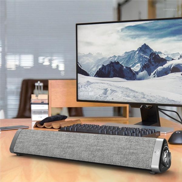 

soundbar tv sound bar speaker mini 3d surround sound home theater with remote control dual connection methods for tv pc usb-dac1