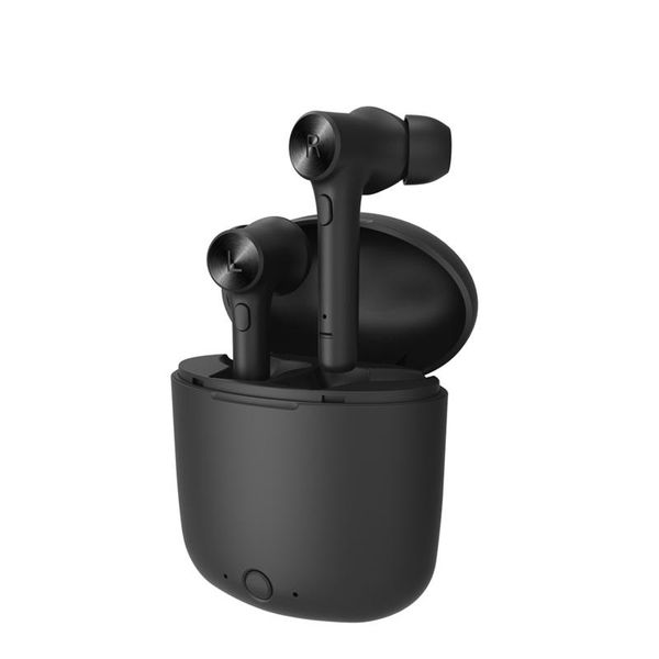 

ewa bluetooth earphones wireless earbuds bluetooth 5.0 headset hifi sound auto play pause sport earphone with charging box