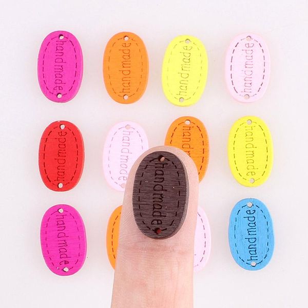 

рождество oval 2hole смешанные деревянные пуговицы diy декор одежды ребенка швейные кнопки викия аксессуары decorativos e wmtcrr