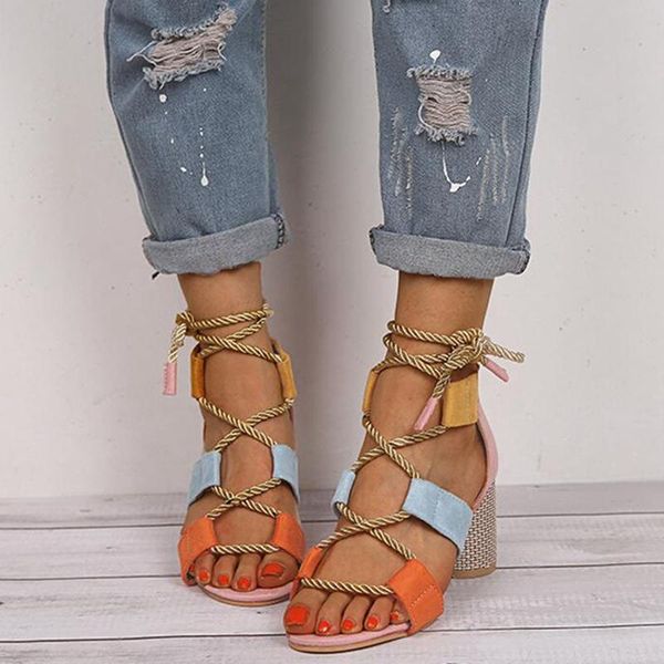

sandals 2021 summer wedge espadrilles women 5cm heel pointed fish mouth woman lace up platform, Black