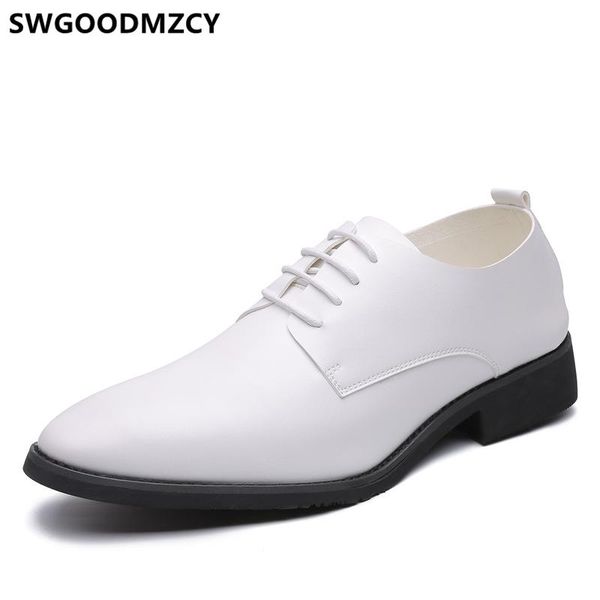 

dress shoes oxford for men italian elevator wedding 2021 coiffeur formal classic zapatos de hombre buty, Black