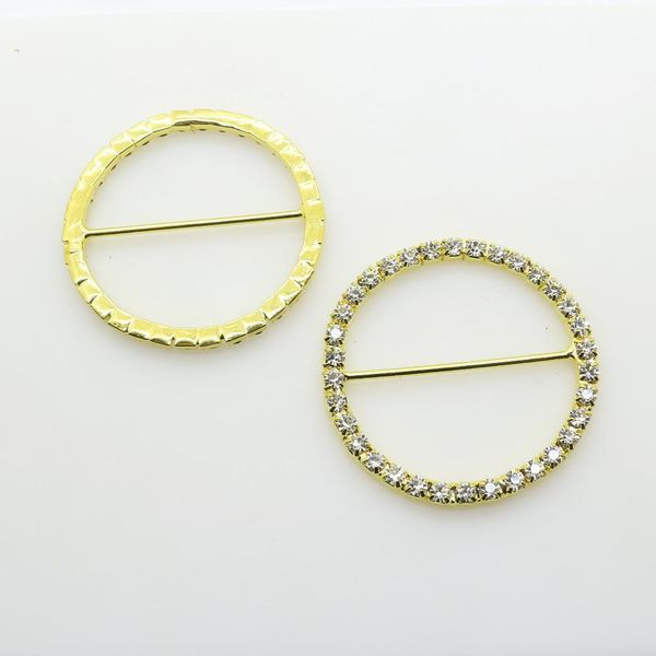 

горячие 10шт предложение / серия 46мм круглый rhinestone пряжка slider для свадебных декоративное письмо-приглашение accessorieas fitting di, Black