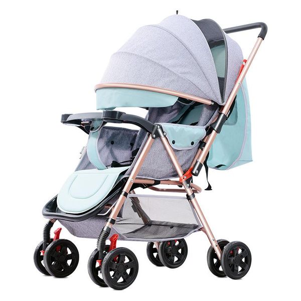 

3 in 1 baby stroller luxury baby pram portable pushchair kinderwagen bassinet foldable car kids accessories bb50