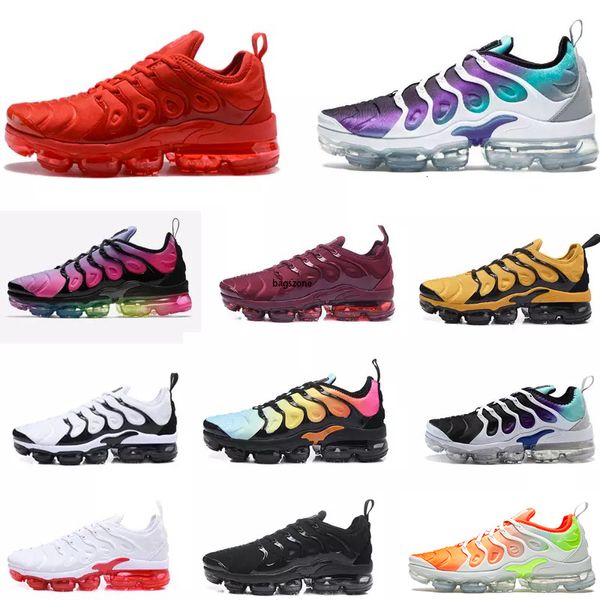 

new arrival active fuchsia megatron tn plus running shoes og bumblebee spirit teal grape geometric lemon lime blue fury men women sneakers, White;red