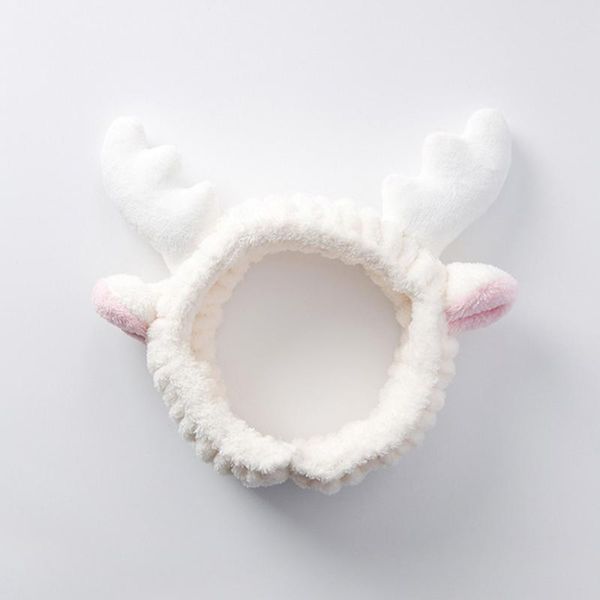 

casual cute make up for shower makeup headband headwrap lovely elastic hair clasp elk antler tool bath wash face
