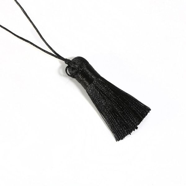 

2pcs polyester silk tassel pendant 5.5cm long cotton tassel for home wedding decoration diy sewing curtain accessories h qylqec