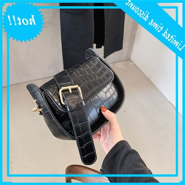 

women 2020 new korean single shoulder saddle bag