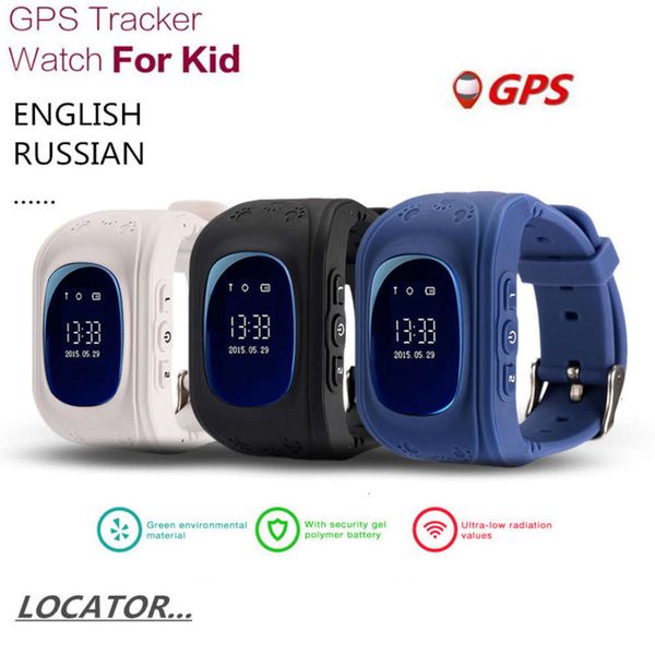 

english russian q50 children's positioning watch kid gps locator trackerbgt