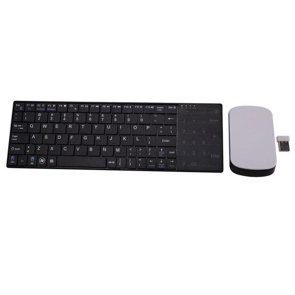 

wireless bluetooth keyboard and mouse set, rechargeable portable with 83 standard keys and 18 press keys 2.4g wireless press