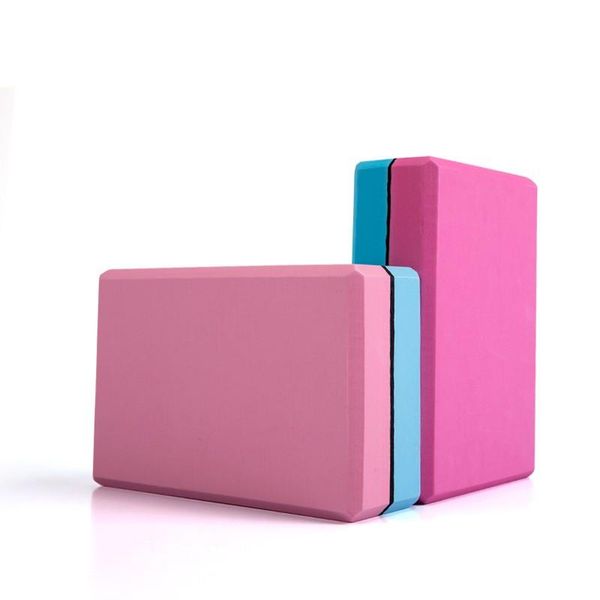 

wholesale-eva waterproof yoga blocks women pilates foam brick fitness gym home workout equipment exercise accessories crossfit fy6154