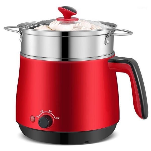 

220v eu plug electric pot 600w 3 gears household electric cooker pot cooling machine with steam layer1