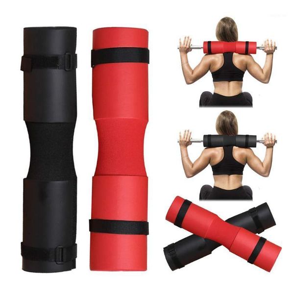

weight benches barbell squat pad neck shoulder protective with securing straps support for lifting squats lunges & hip thrust1