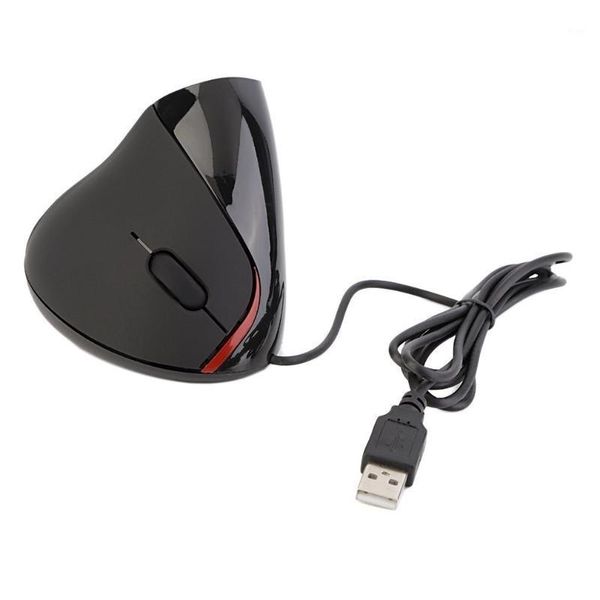 

2020 new 5d wired optical gaming mouse 2400dpi 2.4gh vertical ergonomic upright vertical mouse for desk& lap