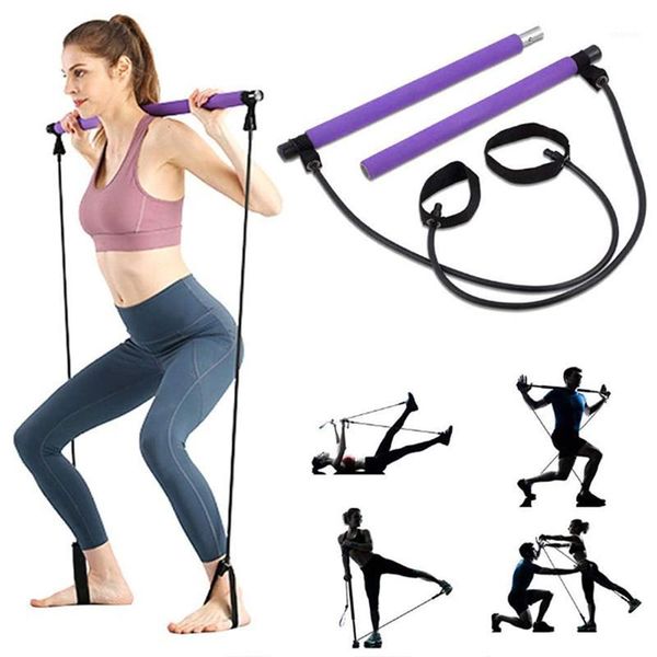 

resistance bands yoga pilates stick bar exercise bodybuilding home gym training rubber band elastic for fitness equipment1