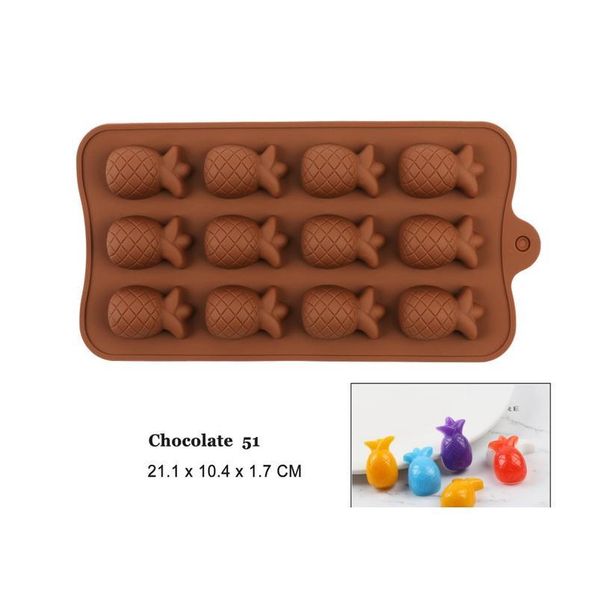 

pine shape sile 3d chocolate molds cake bakeware baking tools cake decorating tools fondant candy sile d qyljlr