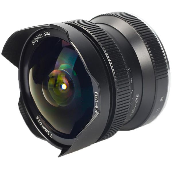 

other cctv cameras brightin star 7.5mm f2.8 180 degree wide angle fisheye lens manual focus mirrorless camera for fuji fx-mount
