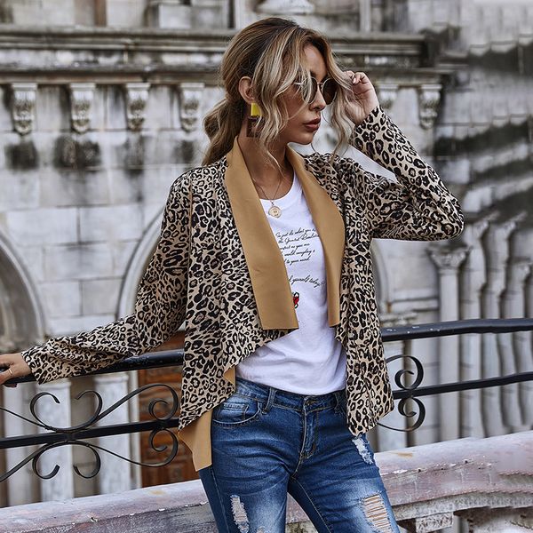 

2021 female autumn cross-border new and elegant lapel cardigan stamped woman's coat fkb1, Black