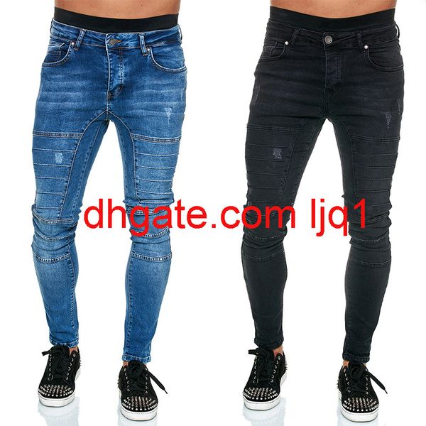 

new locomotive men's leggings men's skinny jeans, Blue