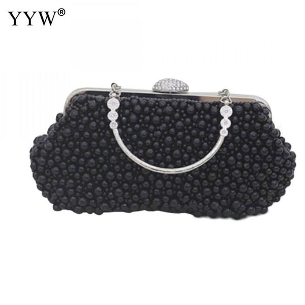 

women crossbody shoulder bag for party banquet pearl wedding clutch bags lady wallet purse fashion tote handbag torebki damskie