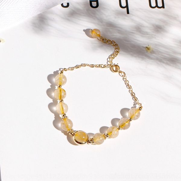 

jvrob gold hair crystal women ins minority design personality forest transport national hand string to bracelet attract bracelet bead wealth, Golden;silver