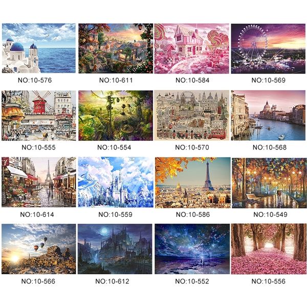 

diy 1000 pieces jigsaw puzzle educational puzzle games toys assembling picture landscape puzzles for adults children kids gifts y200421